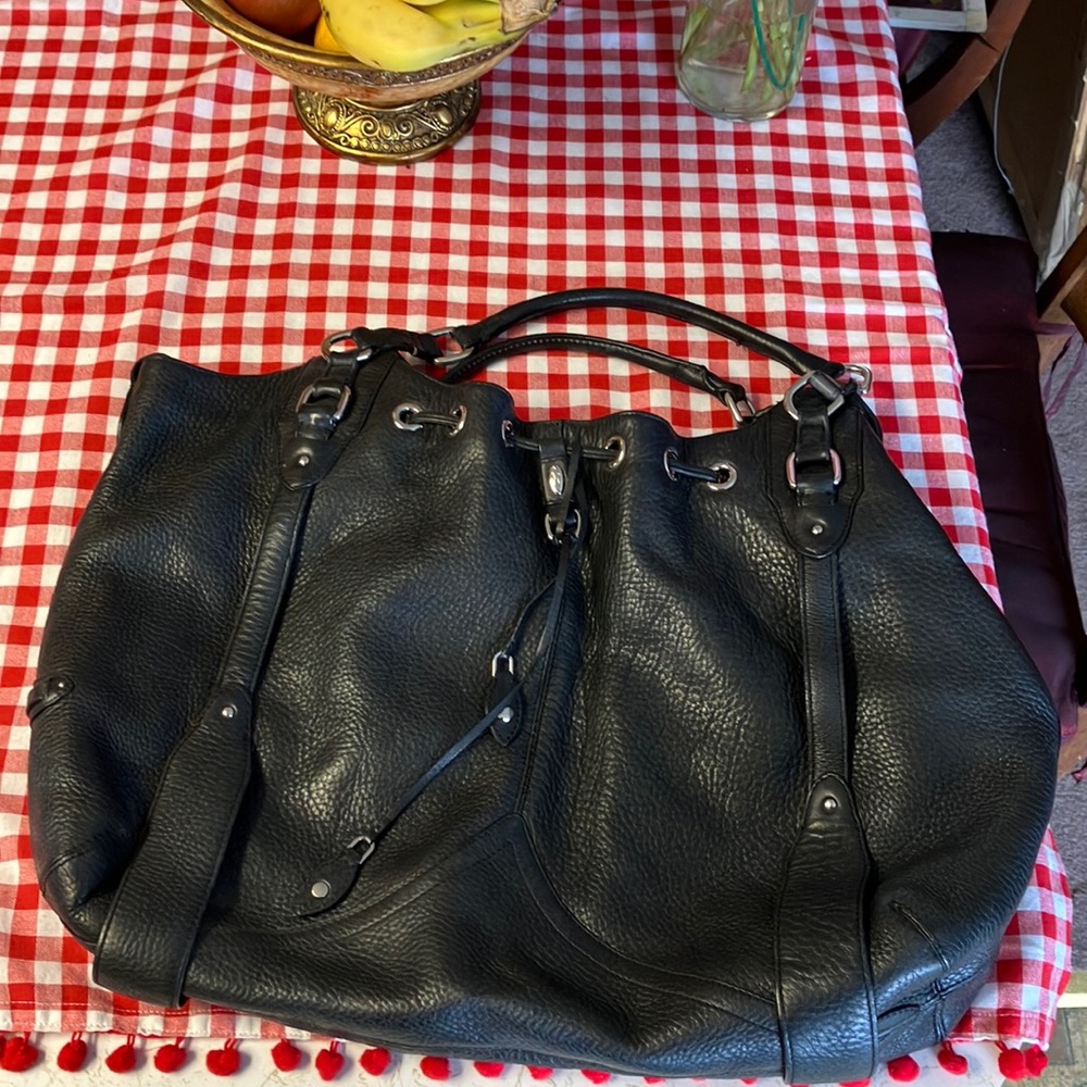 Large Cole Haan Village F06 leather tote